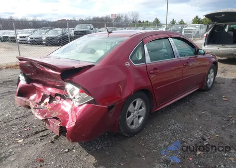2009 Chevrolet Impala Lt z USA, uszkodzony, nr VIN 2G1WT57N891253870